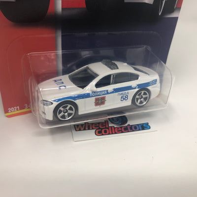 BMW M5 Police #12 * Matchbox Global Series