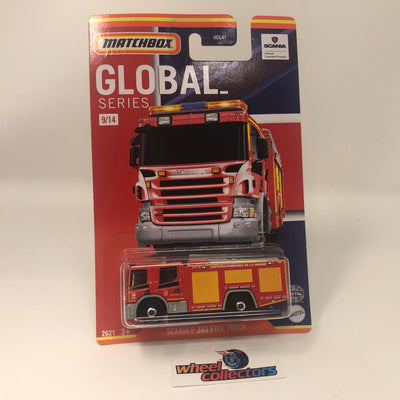 Scania P 360 Fire Truck #9 * Matchbox Global Series