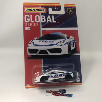 Lamborghini Gallardo Police #11 * Matchbox Global Series