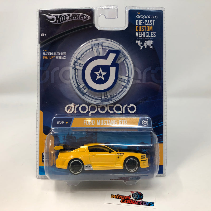 Ford Mustang GTR * Yellow * Hot Wheels Dropstars Series 1:50 Scale