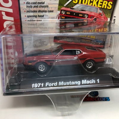 1971 Ford Mustang Mach 1 * Auto World Muscle Machines 1:64 Scale