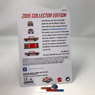 '57 Chevy Bel Air Zamac * Hot Wheels 2015 Walmart Exclusive