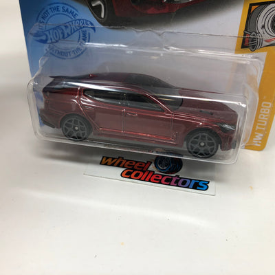 2019 KIA Stinger GT #118 * Burgundy * 2021 Hot Wheels