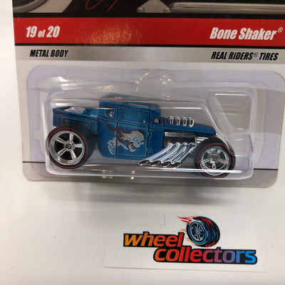 Bone Shaker #19 Blue * Hot Wheels Larry's Garage