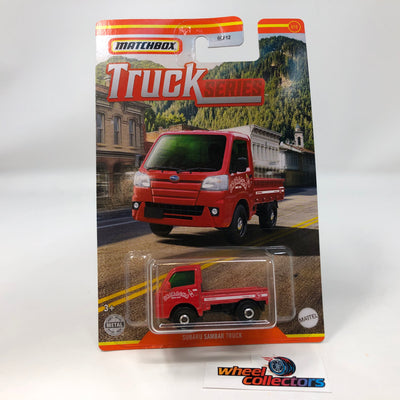 Subaru Sambar Truck * Red * Matchbox Truck Series