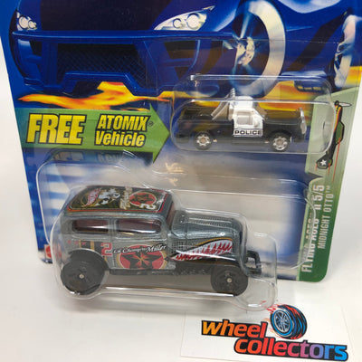 Midnight Otto #79  w/ Atomix Car * 2003 Hot Wheels