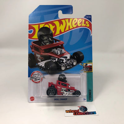 Skull Shaker #36 * RED * 2022 Hot Wheels Case K