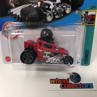 Skull Shaker #36 * RED * 2022 Hot Wheels Case K