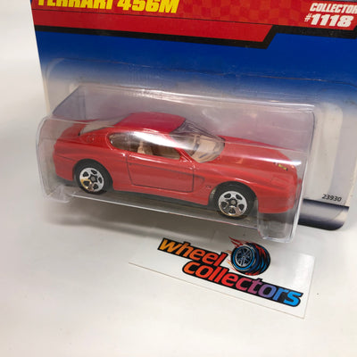 Ferrari 456M #1118 * RED * 1999 Hot Wheels
