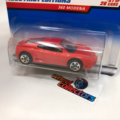 Ferrari 360 Modena #1113 * Red * 1999 Hot Wheels