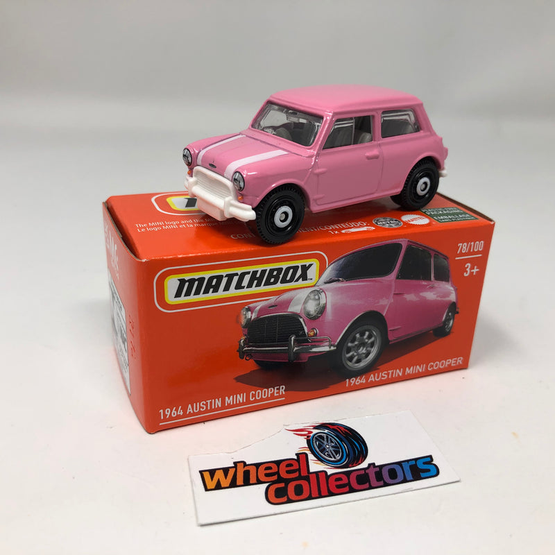 1964 Austin Mini Cooper * 2022 Matchbox POWER GRABS Case D Release