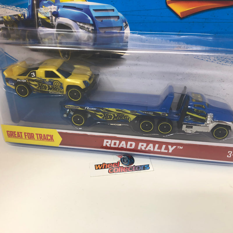 Road Rally Trackin Trucks * Hot Wheels