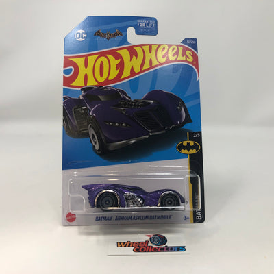 Arkham Asylum Batmobile #32 * Purple * 2022 Hot Wheels Case M Release