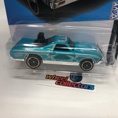 '68 El Camino #196 * Teal * 2022 Hot Wheels Case M