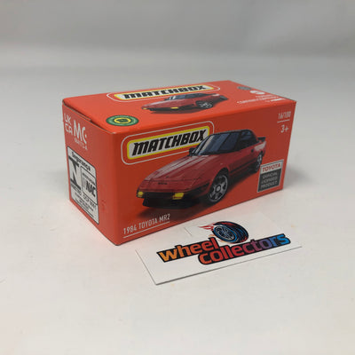 1984 Toyota MR2 * Red * 2022 Matchbox POWER GRABS Case E Release