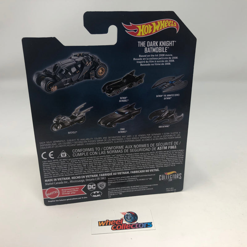 The Dark Knight Batmobile * 2022 Hot Wheels DC Comics 1:50 Scale Batman