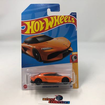 Koenigsegg Gemera #138 * Orange * 2022 Hot Wheels International Case N