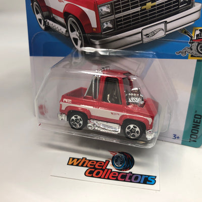 Toon'D '83 Chevy Silverado #104 * Red * 2022 Hot Wheels International Case N