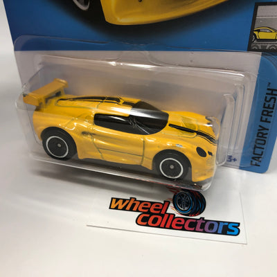 Lotus Sport Elise #136 * Yellow * 2022 Hot Wheels International Case N