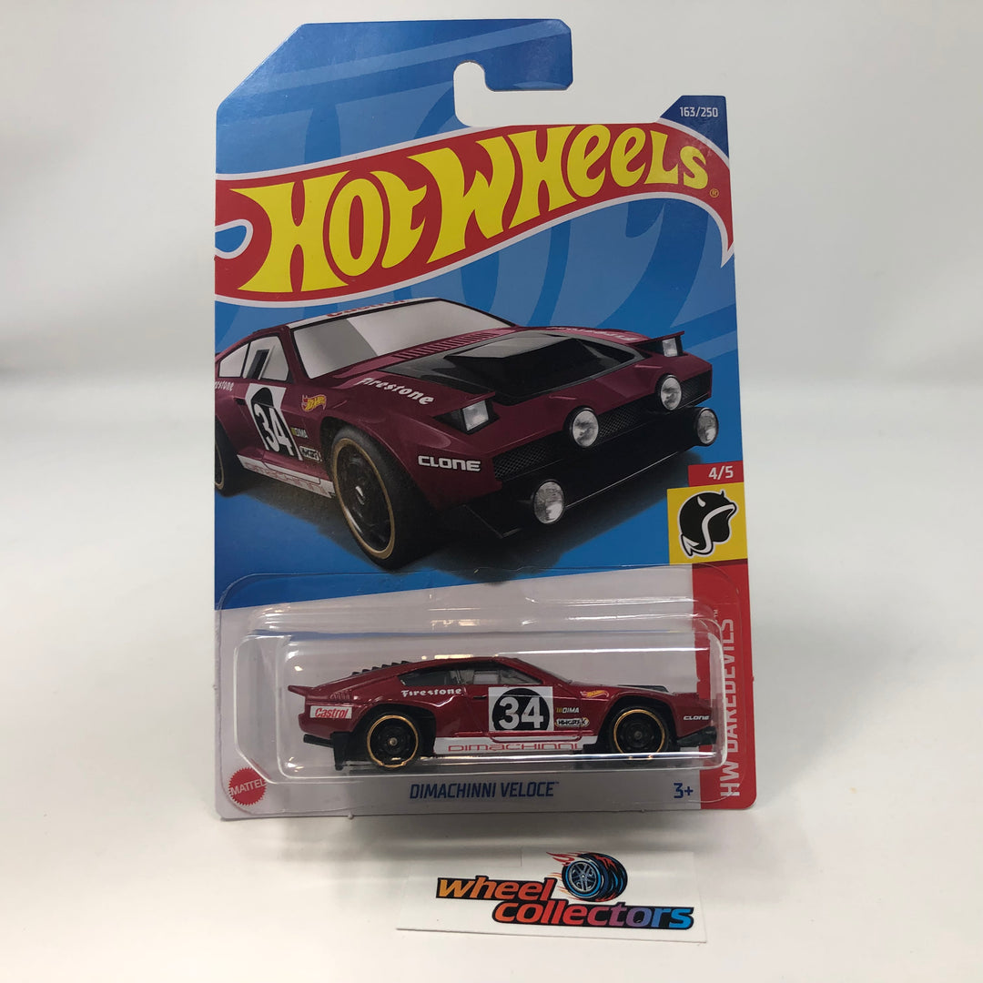 Hot Wheels Dimachinni Veloce Set Of 4