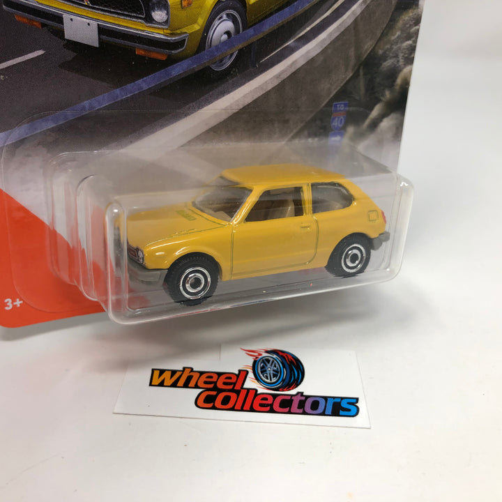 76 Honda CVCC #45 * Yellow * 2020 Matchbox – Wheelcollectors LLC