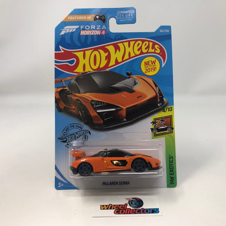 McLaren Senna #162 * Orange Forza * 2019 Hot Wheels