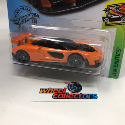 McLaren Senna #162 * Orange Forza * 2019 Hot Wheels