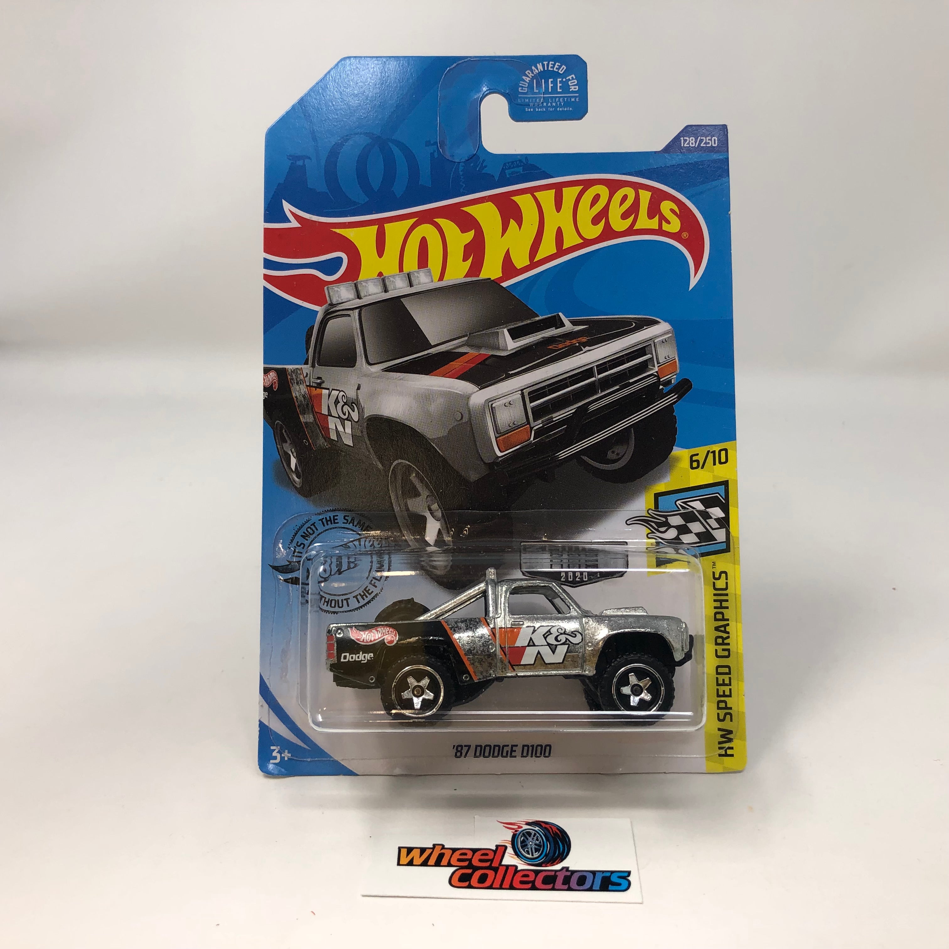 '87 Dodge D100 #128 * Zamac Walmart Only * 2020 Hot Wheels ...