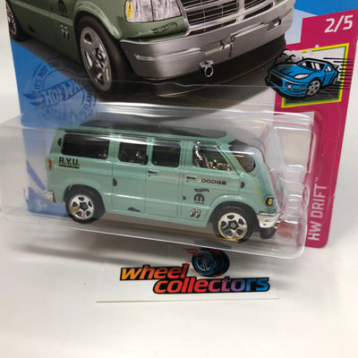 Dodge Van #50 * Green * 2021 Hot Wheels