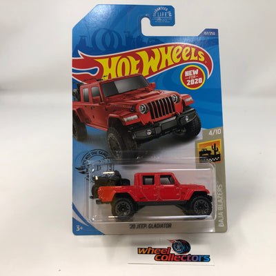 '20 Jeep Gladiator #157 * RED * 2020 Hot Wheels
