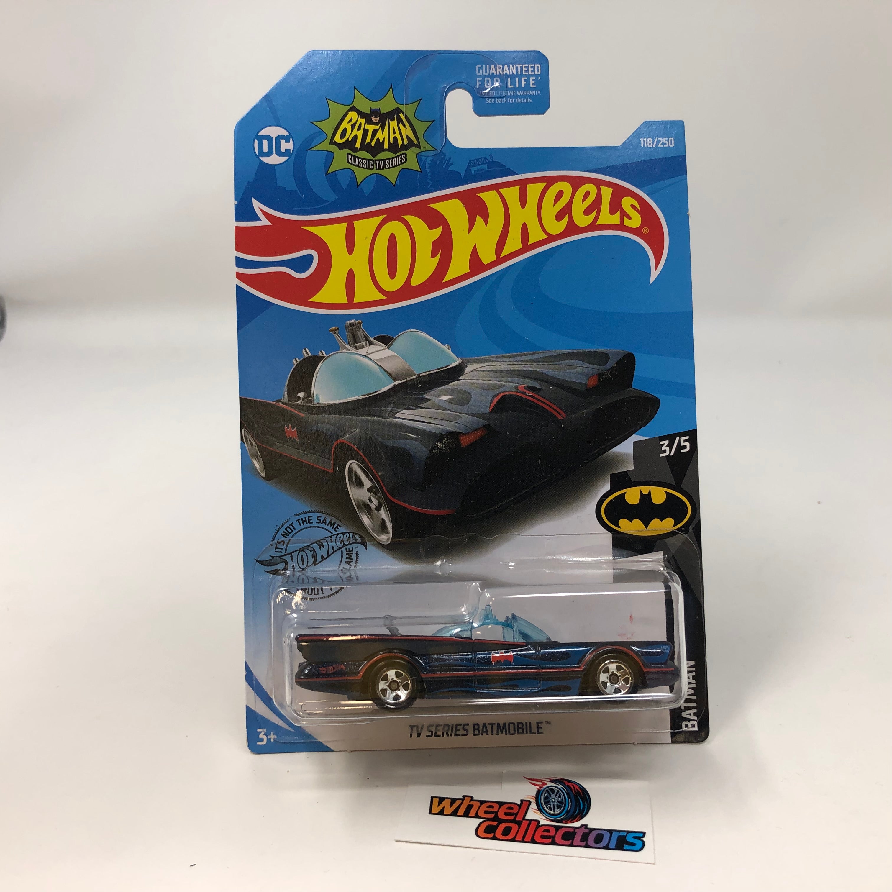 TV Series Batmobile #118 * w/ Blue Flames * 2019 Hot Wheels ...