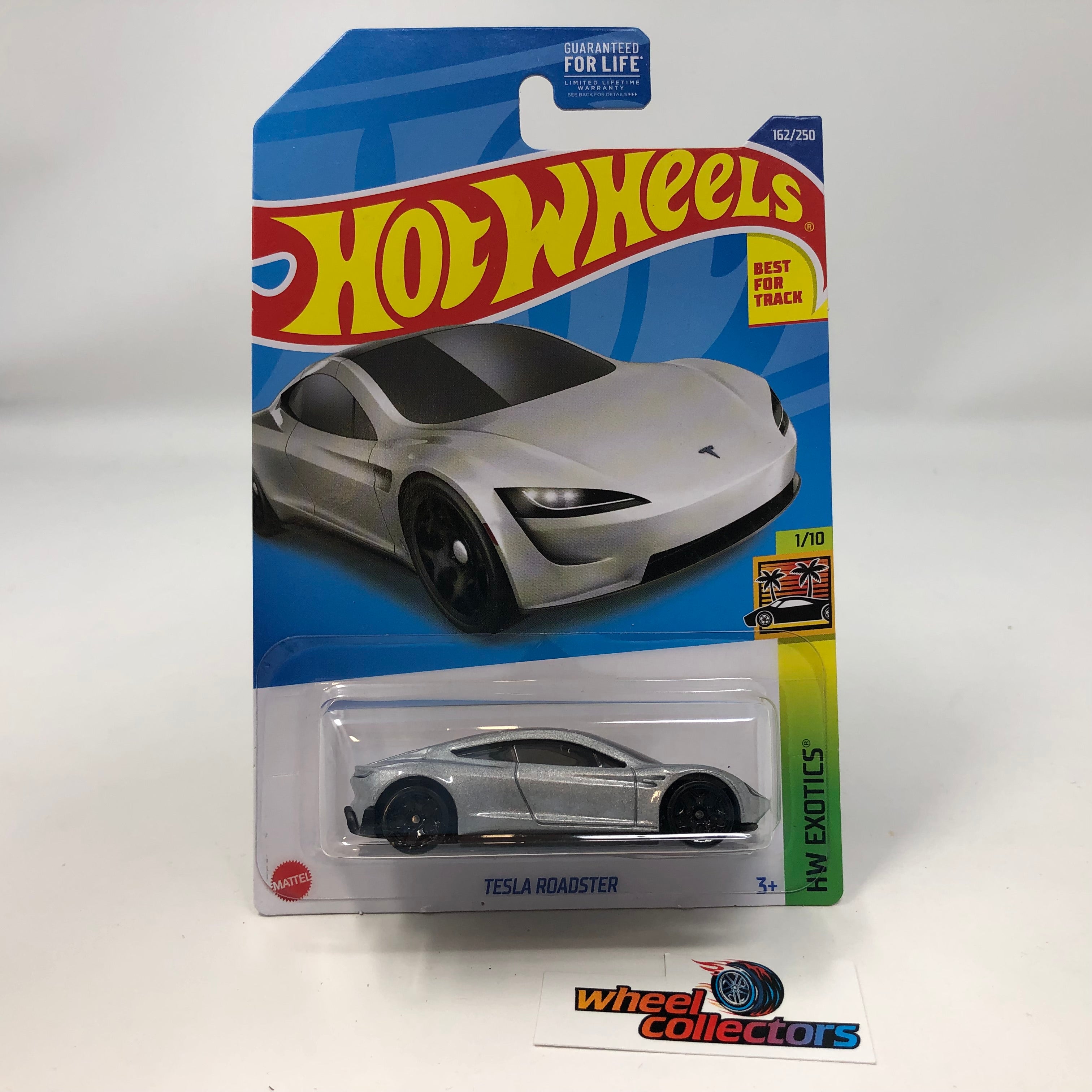 Tesla Roadster #162 * SILVER * 2022 Hot Wheels – Wheelcollectors LLC