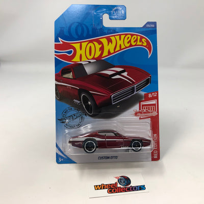 Custom Otto #173 * RED Target Only * 2020 Hot Wheels