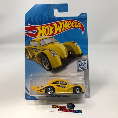 Volkswagen Kafer Racer #46 * Yellow Mooneyes * 2019 Hot Wheels