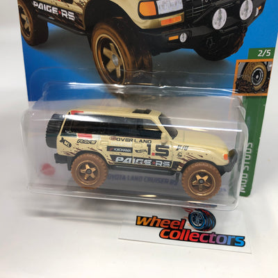 Toyota Land Cruiser 80 #91 * Tan * 2022 Hot Wheels