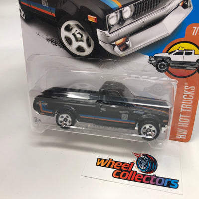 Datsun 620 #317 * BLACK * 2017 Hot Wheels