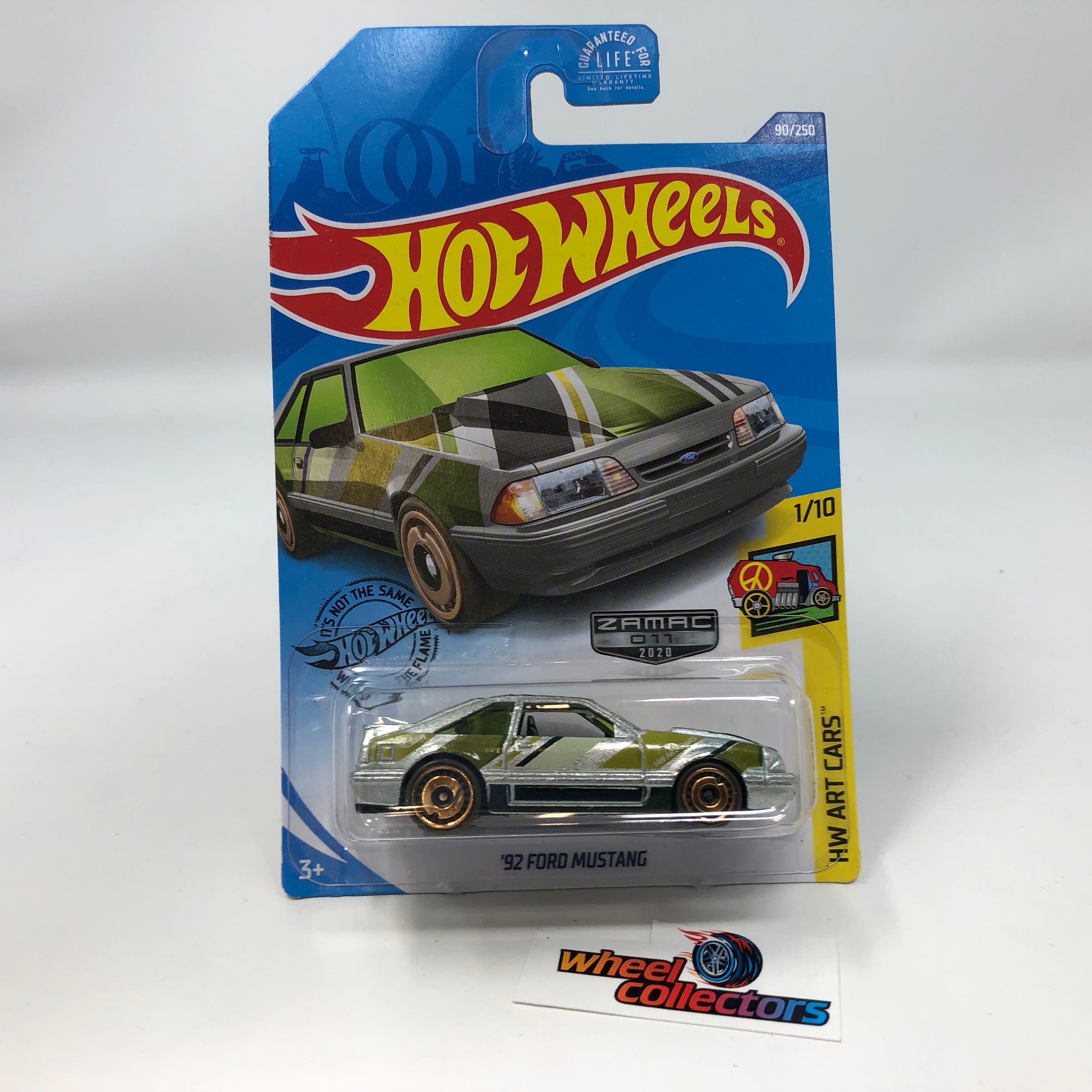 '92 Ford Mustang #90 * Zamac * 2020 Hot Wheels – Wheelcollectors LLC