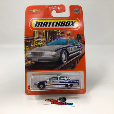 Chevy Caprice Classic Police * Silver * 2022 Matchbox Case D Release