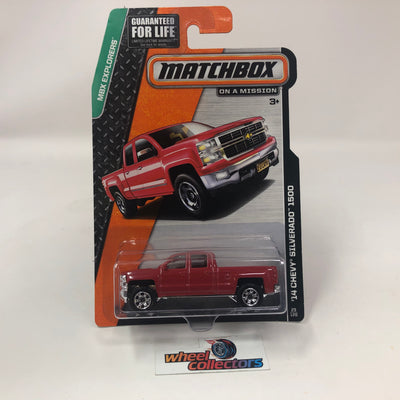 '14 Chevy Silverado 1500 #29 * RED * Matchbox