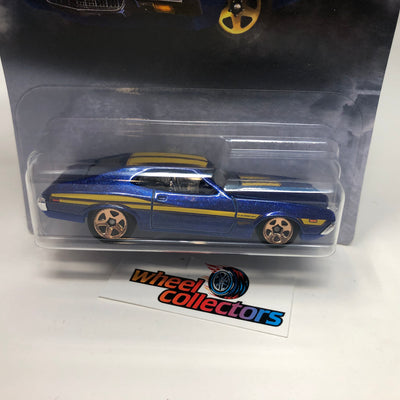 '72 Ford Gran Torino Sport * BLUE * Hot Wheels Store Exclusive American Steel