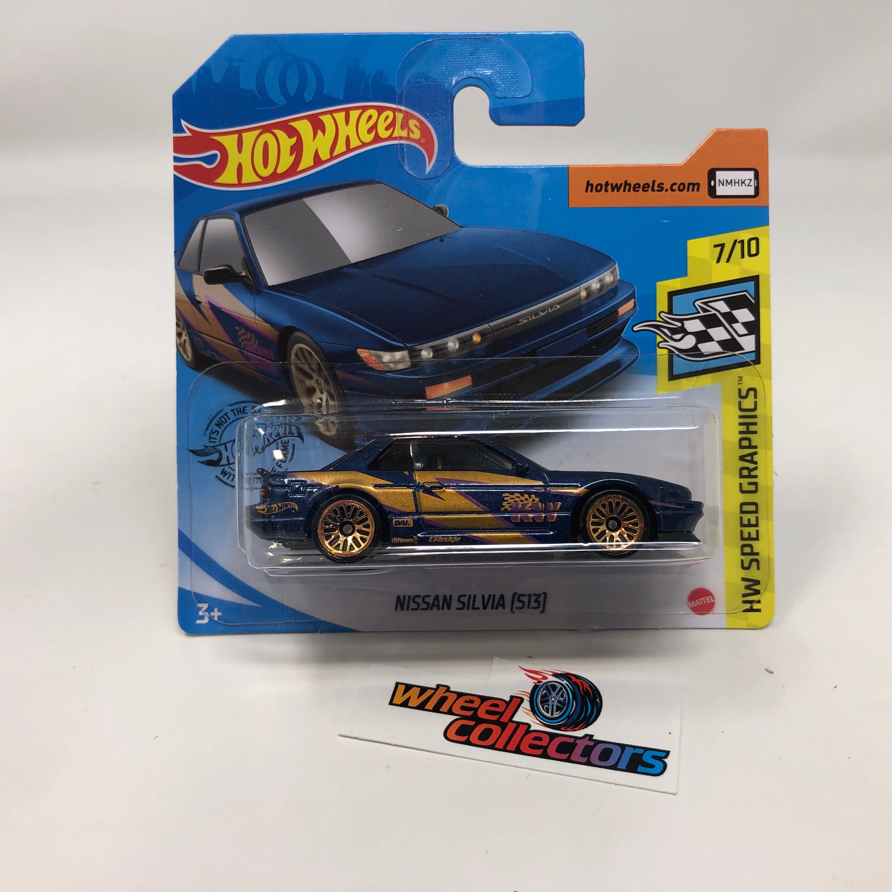 Nissan Silvia S13 * Blue * 2019 Hot Wheels – Wheelcollectors LLC