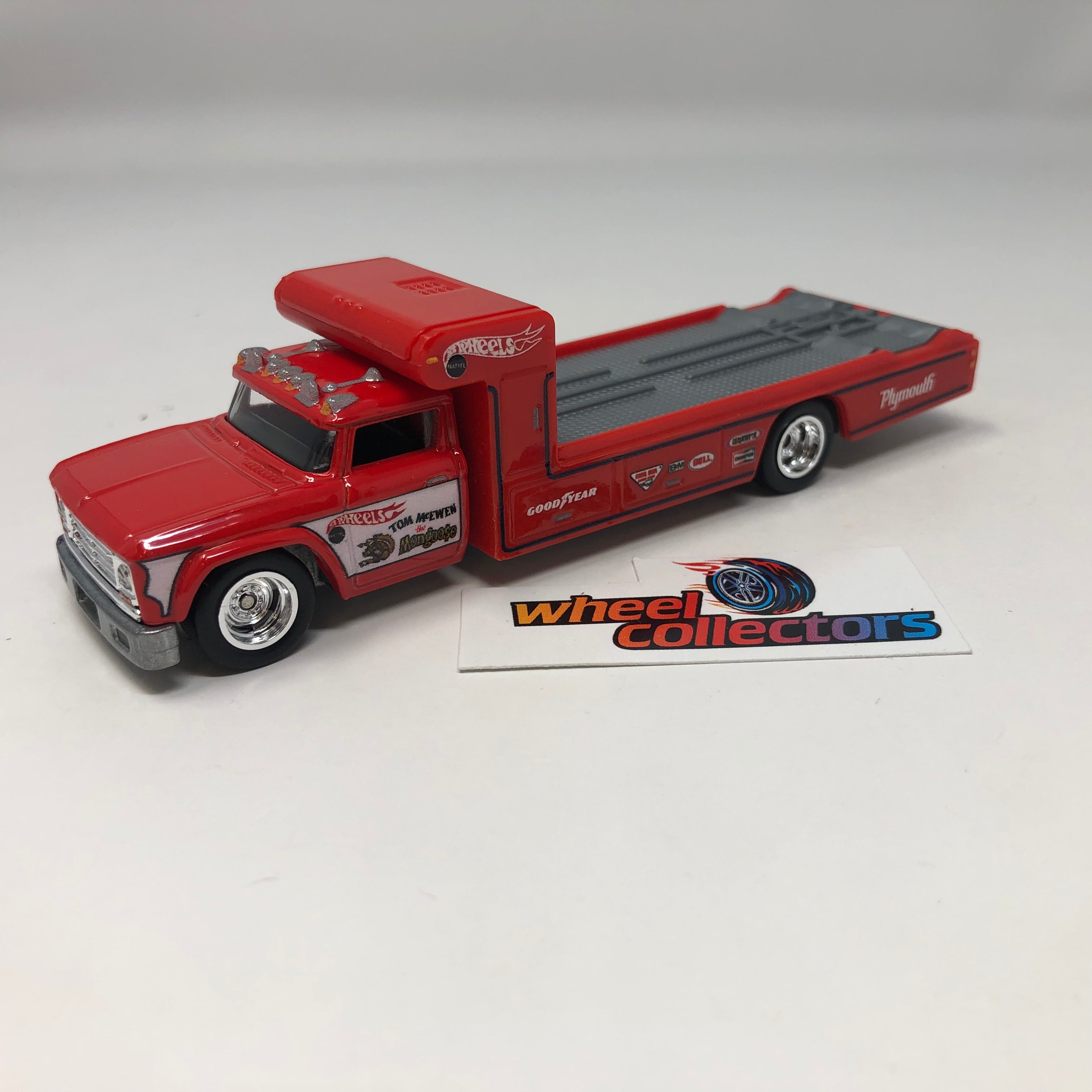 Retro Rig Mongoose Tom McEwen * Hot Wheels Team Transport Loose ...