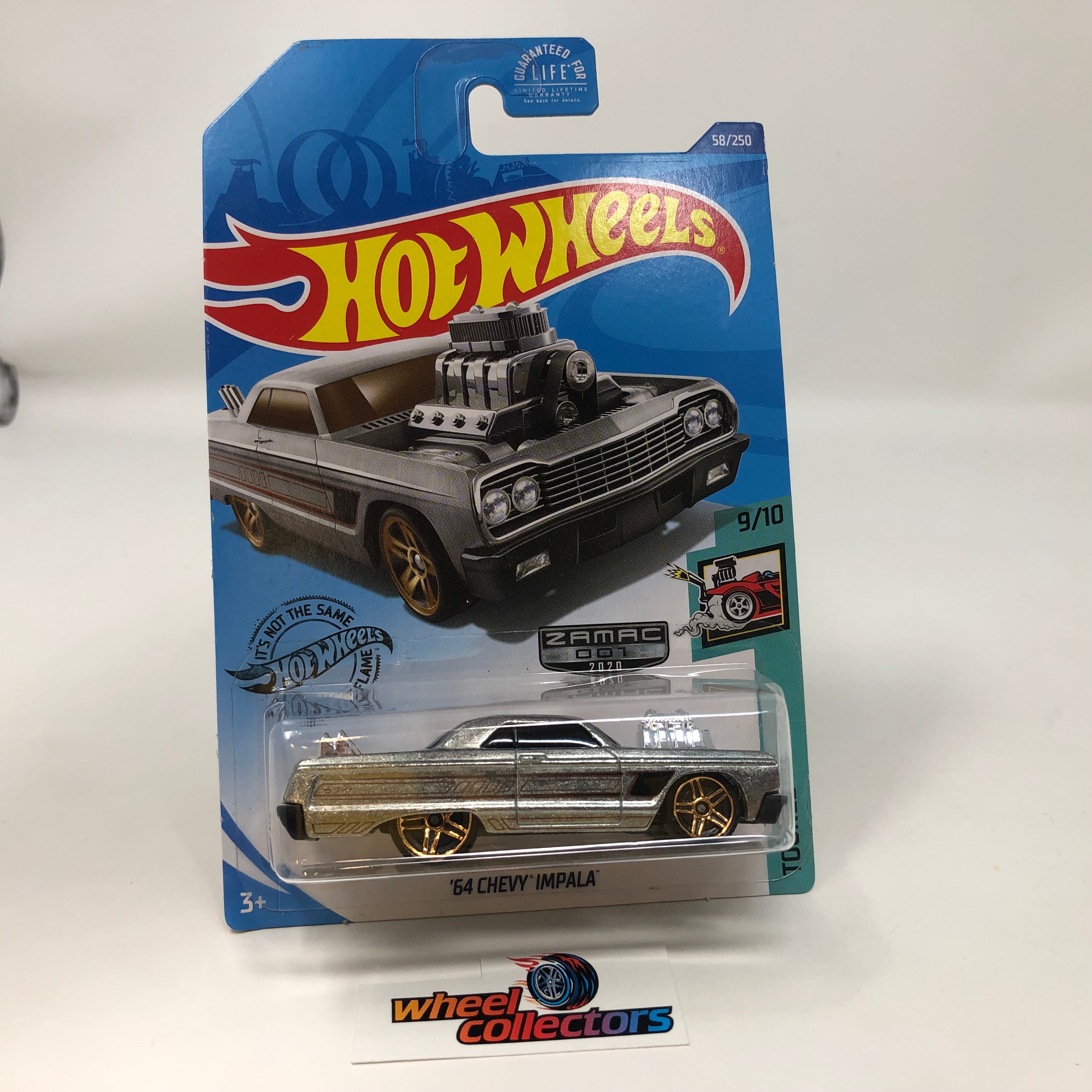 '64 Chevy Impala #58 * Zamac Walmart Only * 2020 Hot Wheels ...