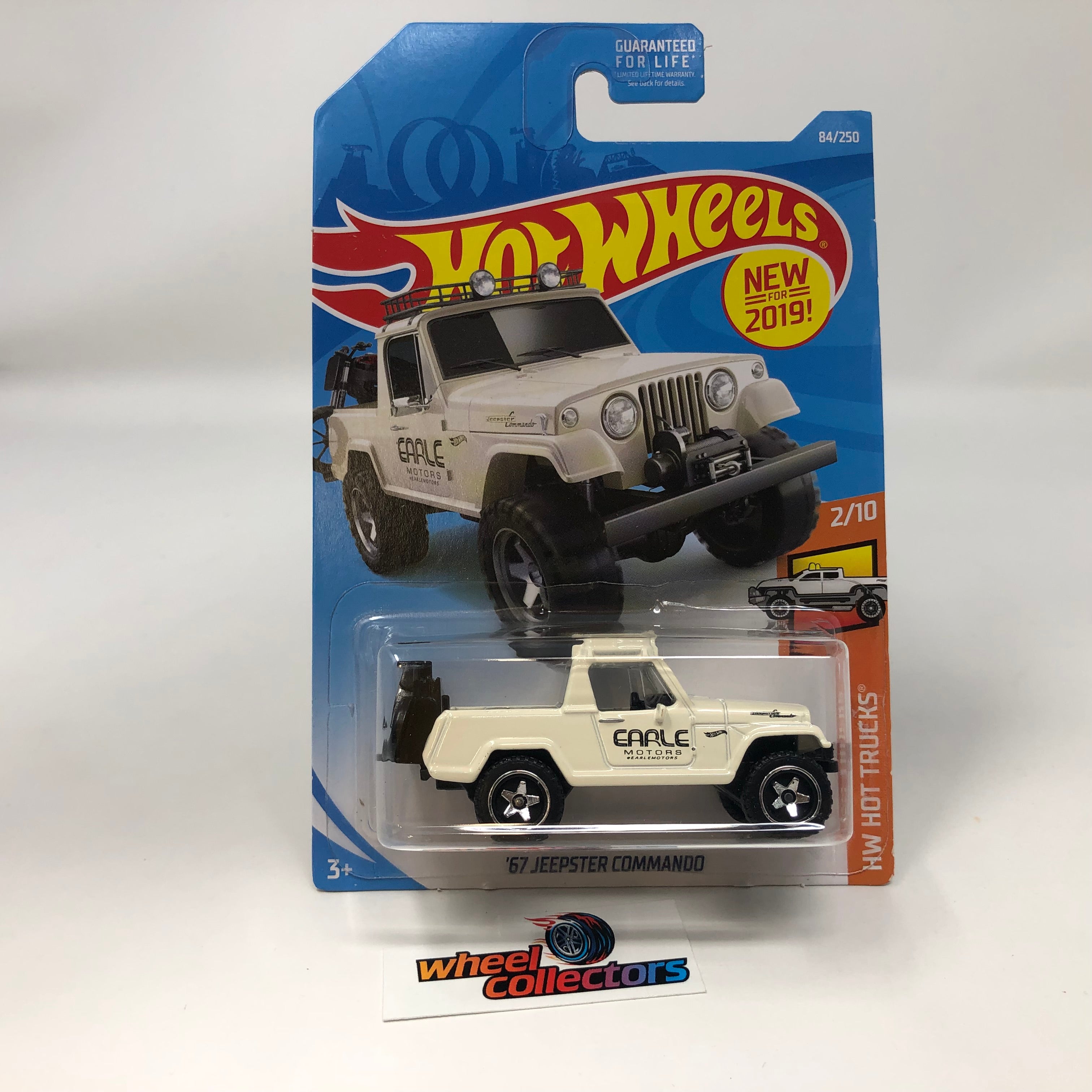 '67 Jeepster Commando #84 * White * 2019 Hot Wheels – Wheelcollectors LLC
