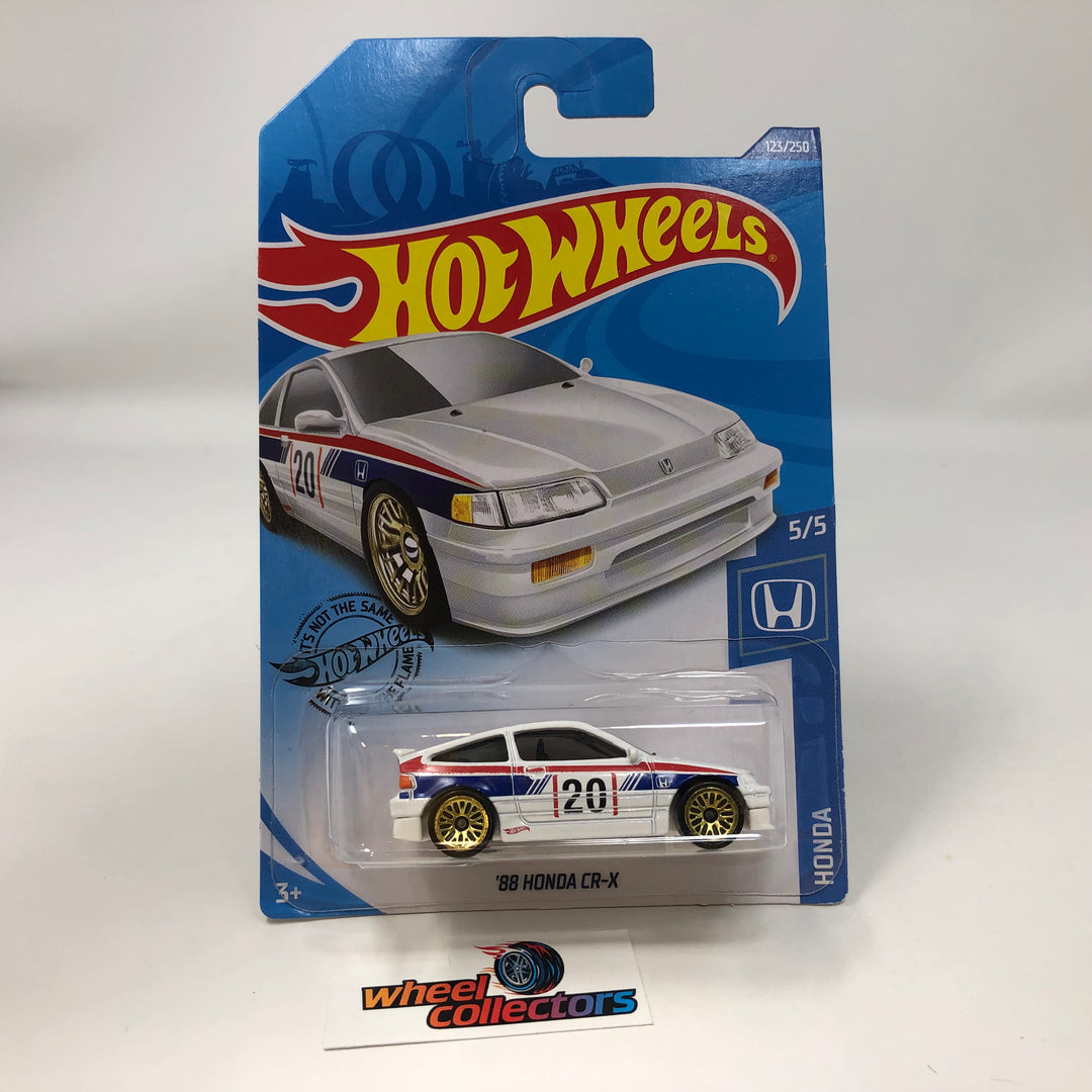 88 Honda CR-X #123 * White * 2020 Hot Wheels – Wheelcollectors LLC