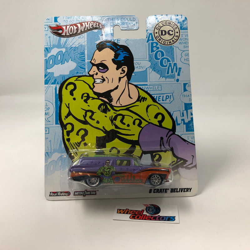8 Crate Delivery Riddler * Hot Wheels Pop Culture DC Comics
