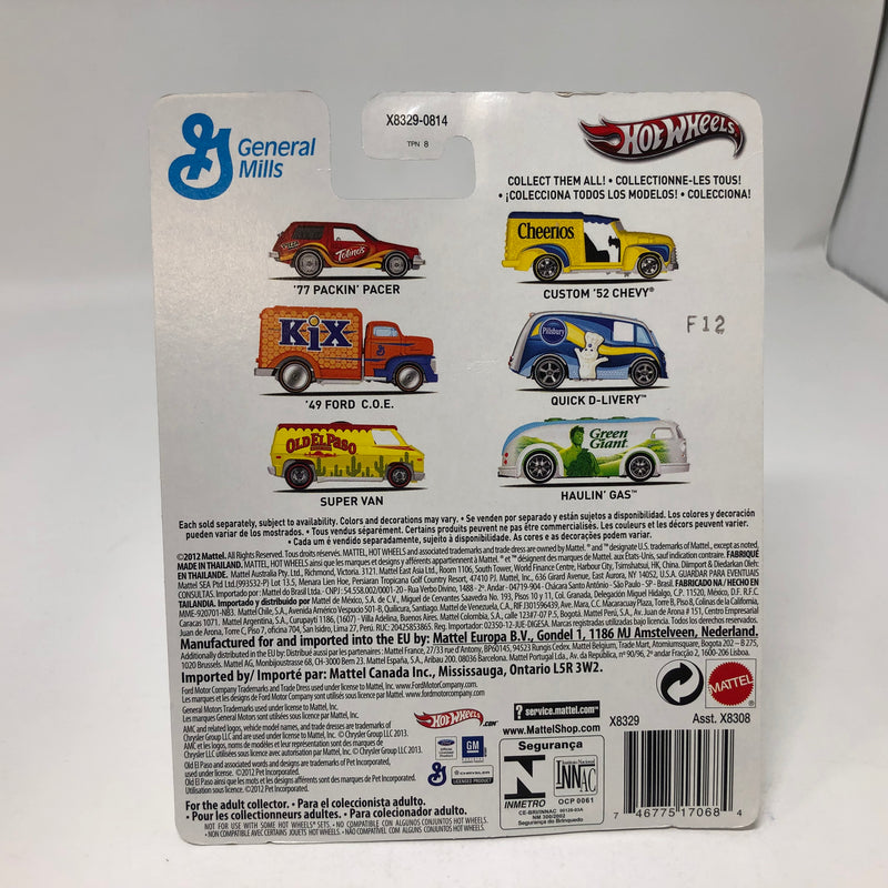 Haulin Gas Green Giant * Hot Wheels Pop Culture General Mills