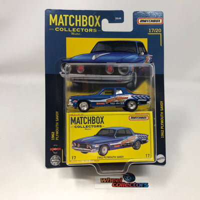 1962 Plymouth Savoy * 2022 Matchbox Collectors Series Case N