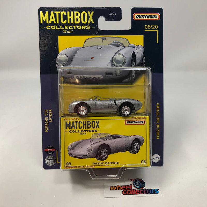 Porsche 550 Spyder Silver * Matchbox Collectors Series