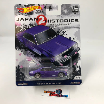 Nissan Skyline C210 * Purple * Hot Wheels Car Culture Japan 2 Historics